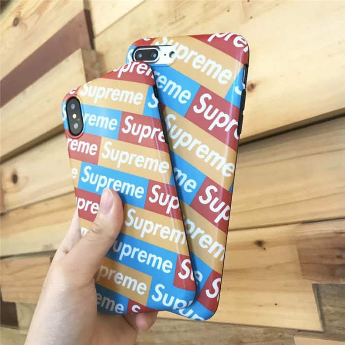 シュプリーム iphone xr/xs ケースシンブル風 ブランド supremeアイフォンテンアール/xs マックスカバー人気潮流 iphone xs/x/8plusケース 激安