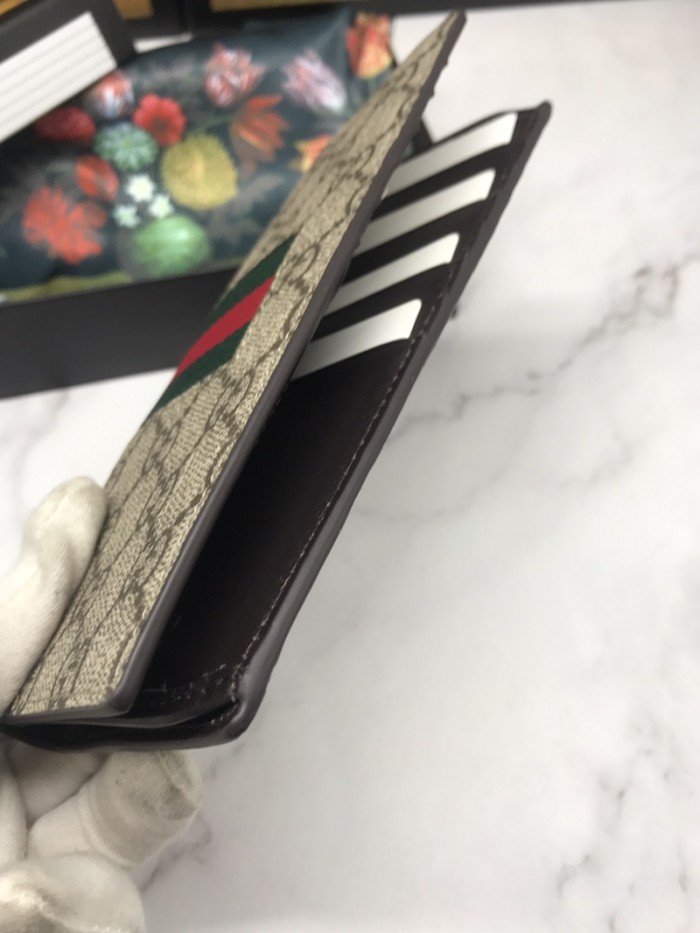 GUCCI グッチ 長財布 二つ折り財布 名刺入れ 408836-2 新作