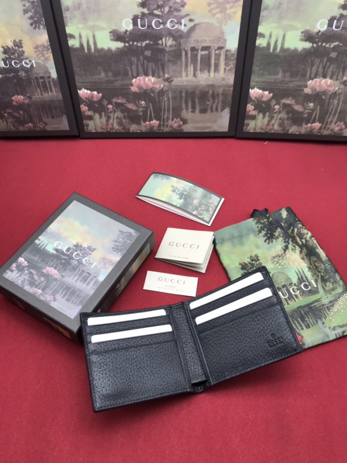 新作通販 GUCCI グッチ 二つ折り財布 短財布 メンズ 428726-1