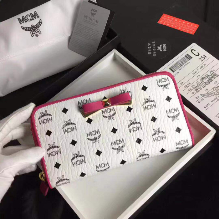 エムシーエム 超人気 ラウンドファスナー式財布 8084-MC518