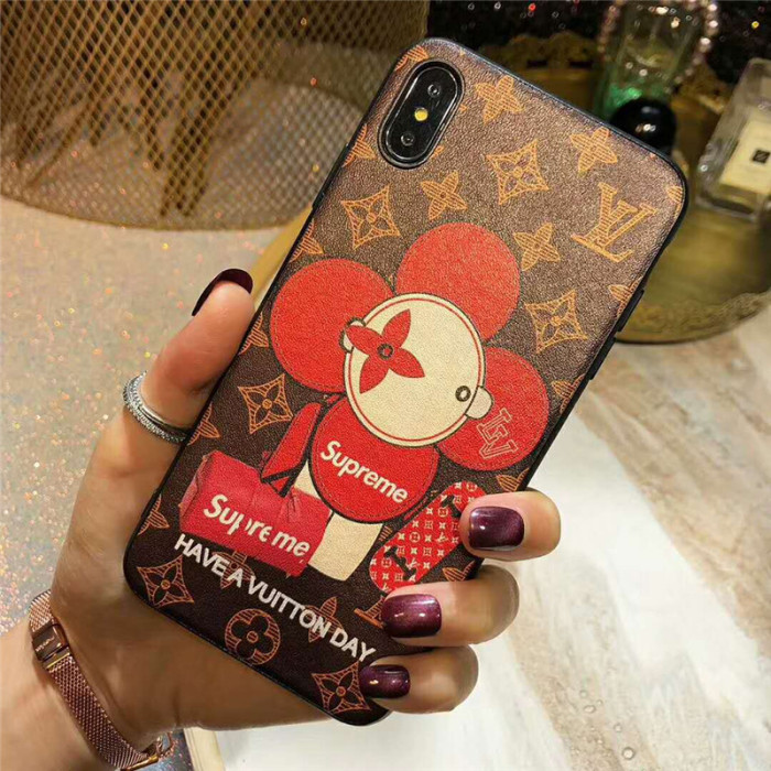 ルイヴィトン iphone xr/xs maxケース 可愛い アイフォンテンアール/xs マックスカバー 個性 iphone 10/7/8プラスケース iphone x/xsケース 若者愛用