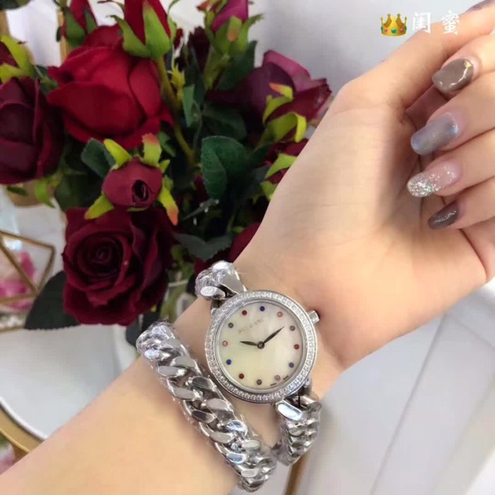 BVLGARI ブルガリ ブレスレット腕時計 レディース 36mm BV-TSH340-046