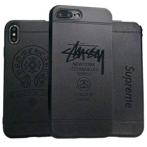 シュプリーム ブランド iphonex/iphone8/8plusスマホーケース iphone7/7plus/iphone6/6s/6plus/6splus携帯カバー ジャケット　カコイイ黒 男女兼用 Supreme