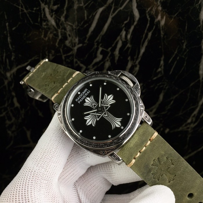 パネライPANERAI/クロムハーツ 時計 メンズ 自動巻き 限量版 PAN-WDBY750-010