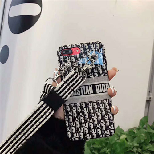 ディオール iphone xr/xs maxケース オシャレ Dior アイフォンテンアール/xs マックスカバー 人気 iphone 6s/7/8plusケース iphone x/xsケース ストラップ付け