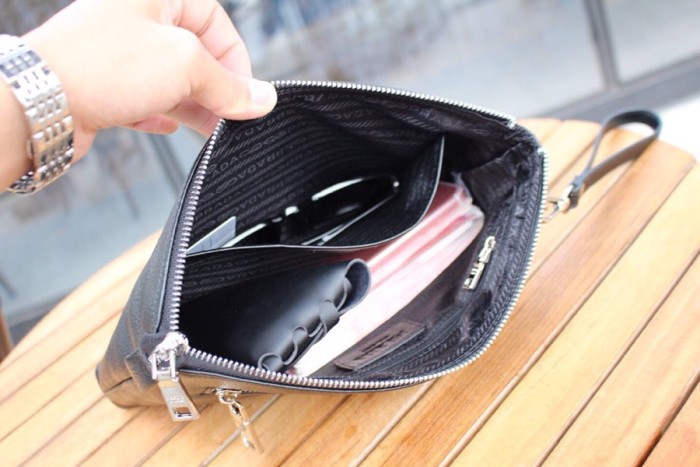 PRADA プラダ 人気商品激安 長財布 セカンドバッグ 6152-PA360