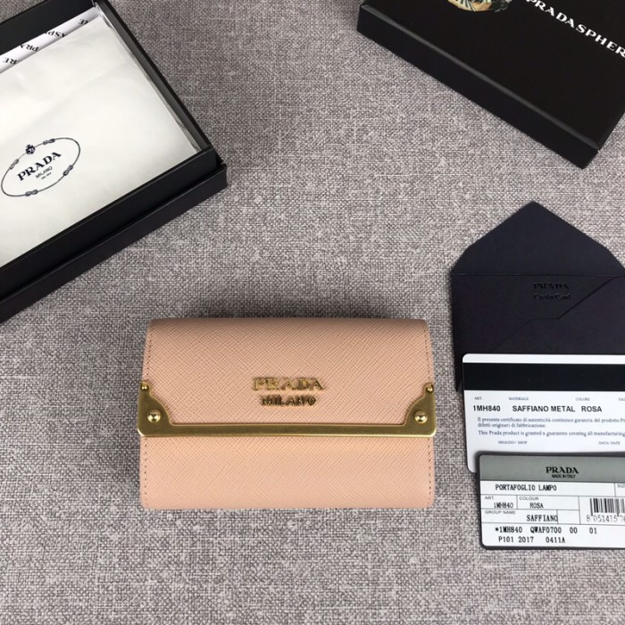 PRADA プラダ 特N品 激安 レディース 長財布 三つ折り財布 1MH132-PA375