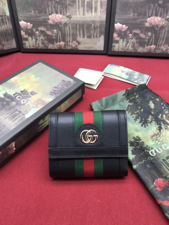 19SS美品 GUCCI グッチ 財布 名刺入れ コインケース 523174-1