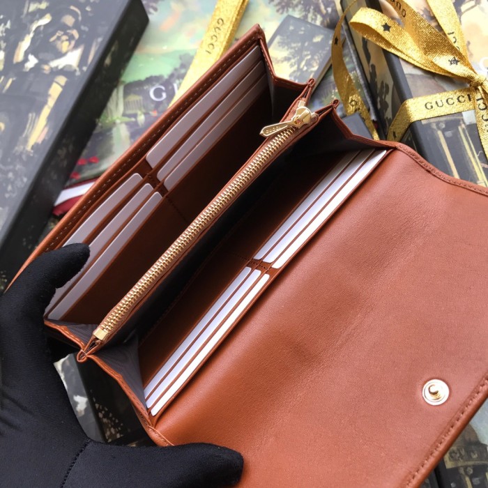 超高品質 GUCCI グッチ 長財布 Wホック二つ折り財布 573789-4