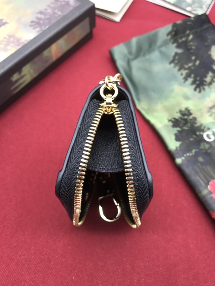 19SS美品 GUCCI グッチ 財布 名刺入れ コインケース 523157-1