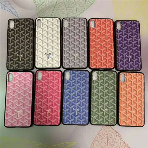ゴヤール iphone xr/xsケース 経典設計 iphone x/8plusケース シンプル風 アイフォン7/xs maxケース 男女兼用