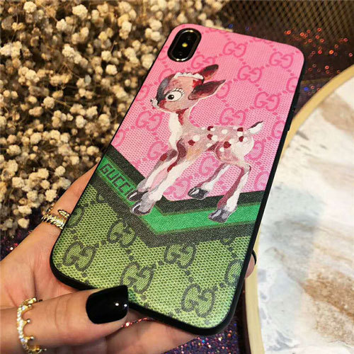 グッチ iphone xr/xs maxケース 可愛い アイフォンxs/xカバー お洒落 iphone 7/8plusケース レデイース