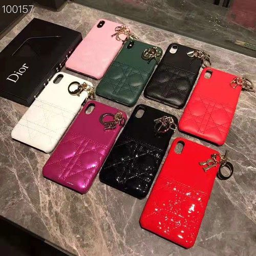 ディオール iphone xr/xs maxケース 個性 Diorアイフォンxs/xカバー カード入れ iphone 7/8plusケース ペア向け