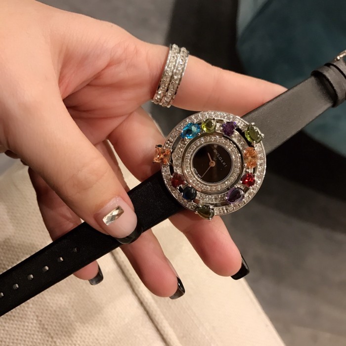 新作 BVLGARI ブルガリ 腕時計 レディース 宝石シリーズ BV-TSH480-008