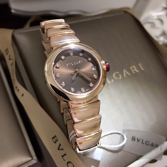 BVLGARI ブルガリ 時計 レディース 33mm 19SS 自動巻き BV-WD600-050