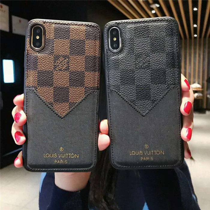 ルイヴィトン iphone xr/xs maxケース カード入れ アイフォンxs/xカバー ８色 iphone 7/8plusケース ビジネス風 人気通販