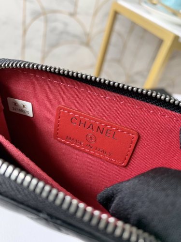 20SS シャネルCHANEL 名刺入れ コインケース JJX2002P180-84404-4