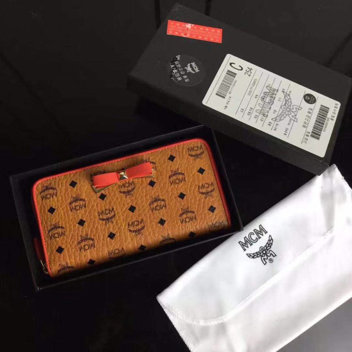 エムシーエム 超人気 ラウンドファスナー式財布 8084-MC517