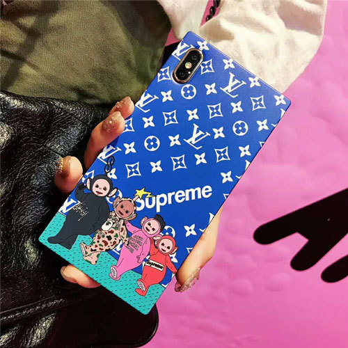 ルイヴィトン iphone xrカバー アイフォンxs/xs maxカバー ブランド カラフル おしゃれ iPhone x/7/ 8plusケース 人気 芸能人愛用