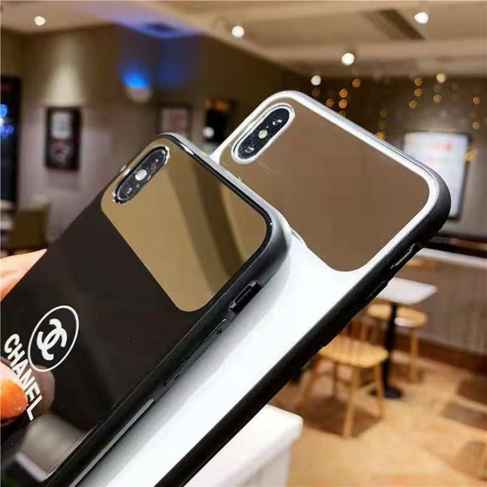 シャネルiphone11/11pro/11pro maxケース即納品 iphone xr/xsケース 個性 iphone x/8plusケース ミラー付け アイフォン7/xs maxケース レデイース愛用