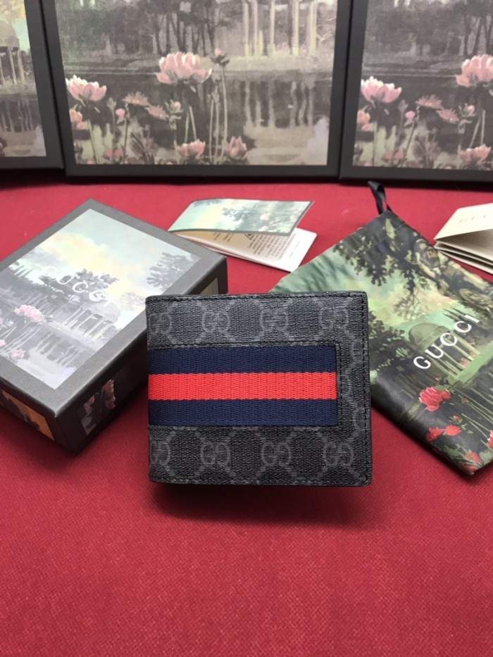 GUCCI グッチ 短財布 二つ折り財布 名刺入れ 408827-2 新作