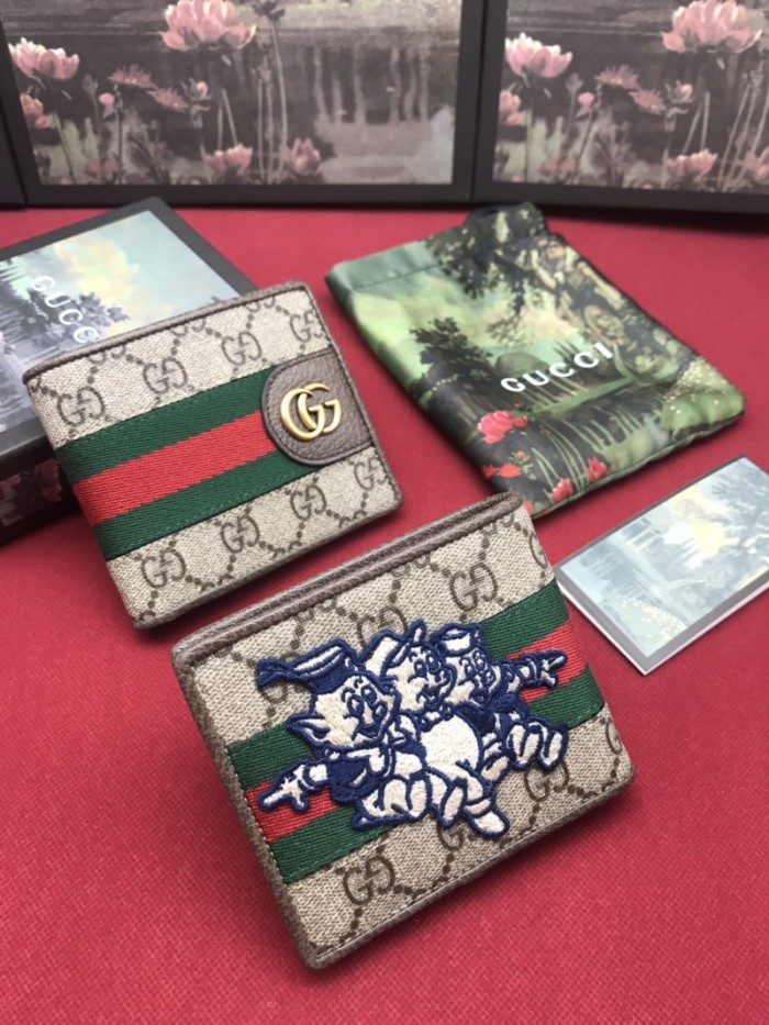 GUCCI グッチ 短財布 二つ折り短財布 557702-1 人気秋冬新作