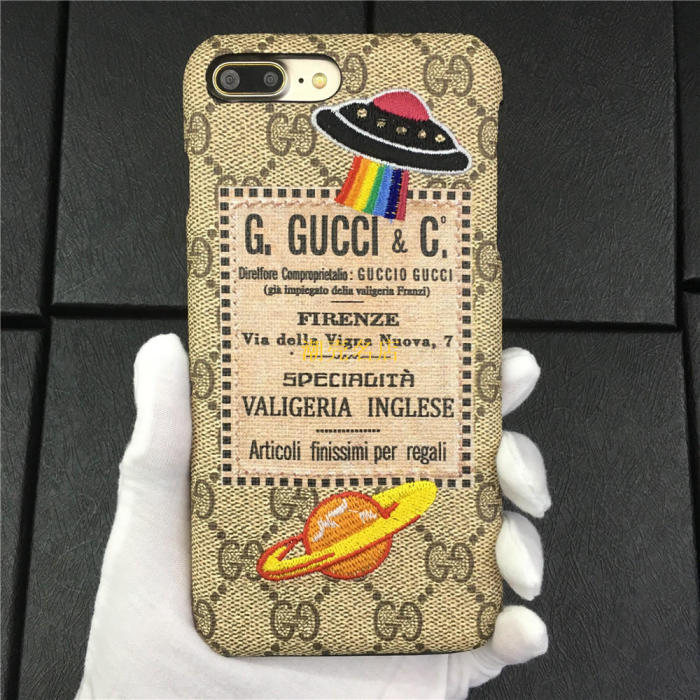 グッチ iphone xr/xs maxケース ジャケット UFO iphoneX/8ケース 保護カバー iphonexs/xrカバー 革製 軽量 激安