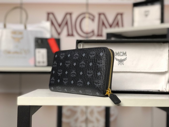 エムシーエム 超人気 ラウンドファスナー式財布 8031-MC504