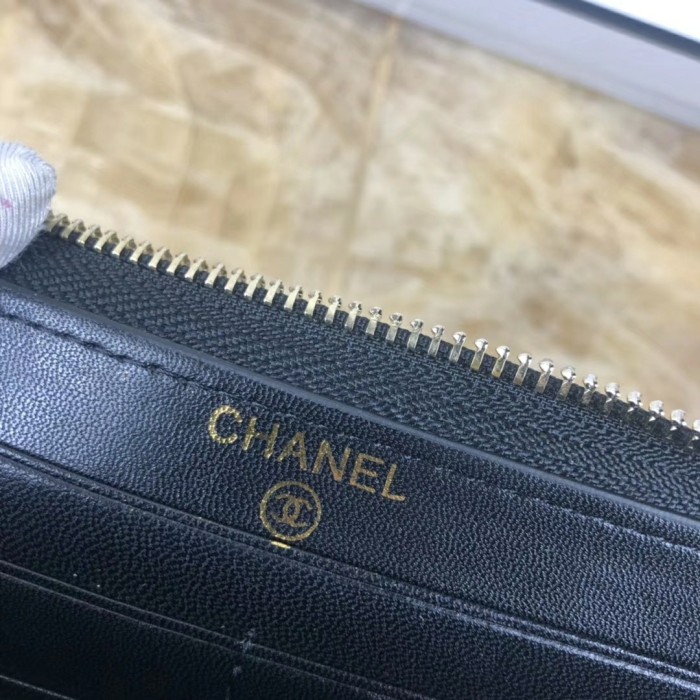 CHANEL(シャネル) 長財布 ラウンドファスナー式財布 852-361