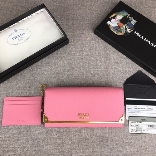 PRADA プラダ 特N品 激安 レディース 長財布 三つ折り財布 1MH132-PA379