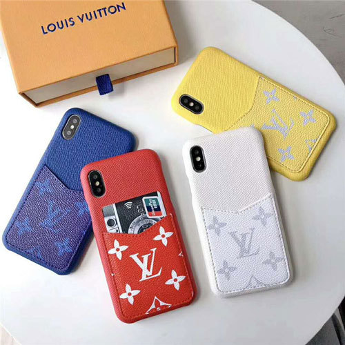 ルイヴィトン iphone xrケース iPhone xs/xs maxカバー ブランド 2019新作 おしゃれ 花柄 アイフォンx/7/8plusケース 人気 カード入れ 芸能人愛用