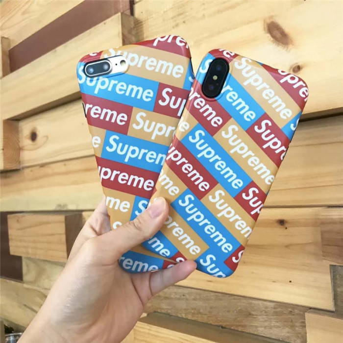 シュプリーム iphone xr/xs ケースシンブル風 ブランド supremeアイフォンテンアール/xs マックスカバー人気潮流 iphone xs/x/8plusケース 激安