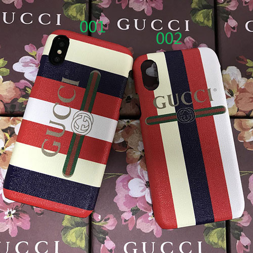 グッチiphone11/11pro/11pro maxケース即納品 iphone xr/xs/xs maxケースファッション ブランド アイフォンテンアール/x/xs マックスカバー 個性ストライプデザイン 芸能人愛用