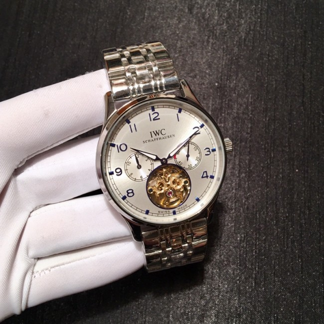 IWC(アイダブリューシー) 腕時計 42mm 自動巻き メンズ IWC-TSH400-52
