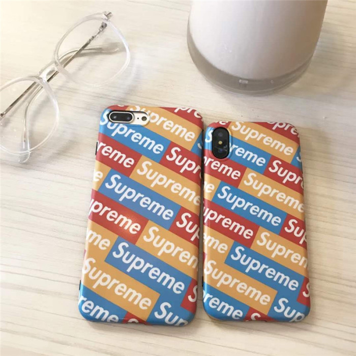 シュプリーム iphone xr/xs ケースシンブル風 ブランド supremeアイフォンテンアール/xs マックスカバー人気潮流 iphone xs/x/8plusケース 激安