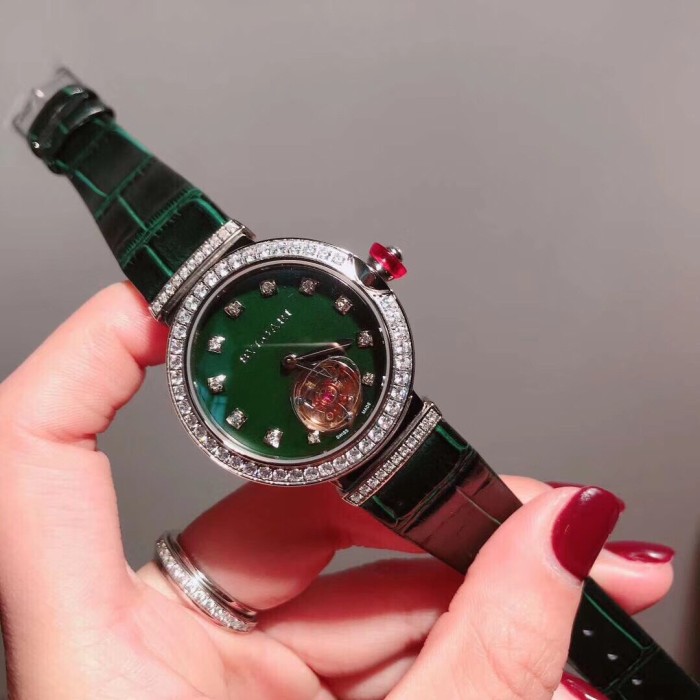 人気新作 BVLGARI ブルガリ 腕時計 レディース 33mm 自動巻 BV-TSH530-005