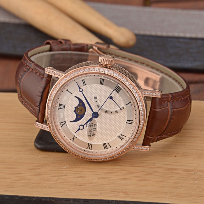 BREGUET/ブレゲ 腕時計 自動巻き 42mm メンズ 実物図 BR-TSH460-01