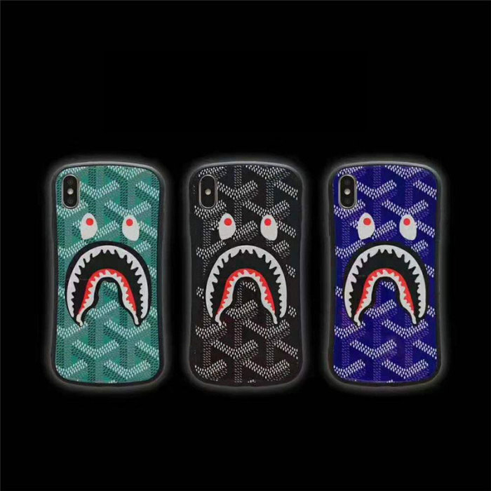 ゴヤール iphone xr/xs maxケースブランド iphone XI/11Rケース 個性パロディ風goyard iphone 11 MAX プラスカバー ファッション人気 高級感