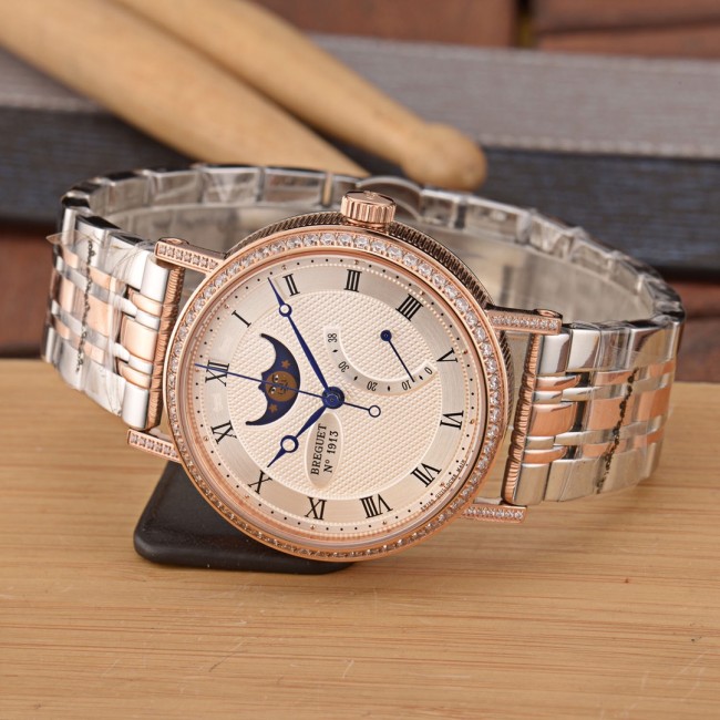 BREGUET/ブレゲ 腕時計 自動巻き 42mm メンズ 実物図 BR-TSH490-01