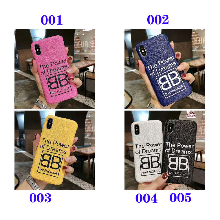 バレンシアガ　balenciaga iphone xr/xs maxケース オシャレ バーバリー アイフォン xs/x/8/7ケース ブランド　 ギャラクシー s10/s9/s8 plusケース カラー
