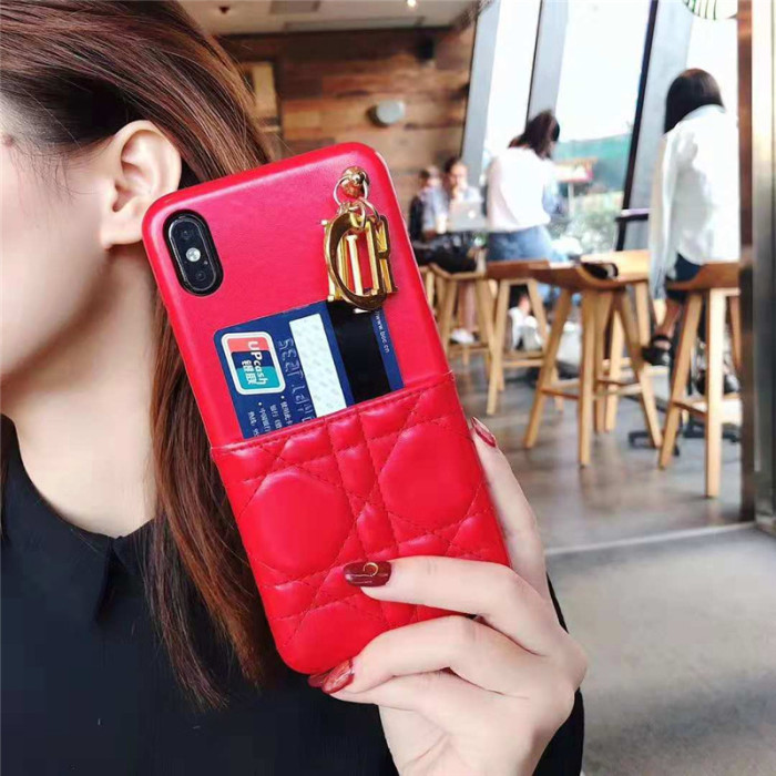 ディオール iphone xr/xs maxケース 綺羅ジャケット Dior iphone x/xsカバー アクセサリー付け アイフォン10R/8plusケース レデイース向け