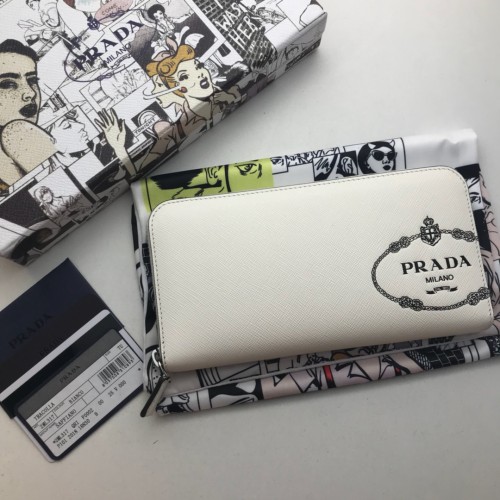 特N品通販 PRADA/プラダ メンズ 長財布 ラウンドファスナー式財布 2ML317-PA421