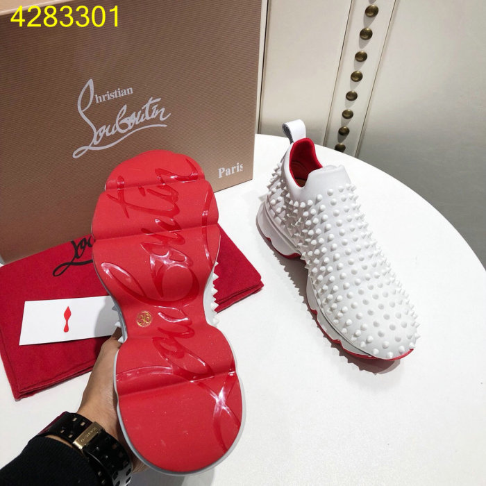 Christian Louboutin スニーカー 安全靴 レディース QQ-19P-CL106
