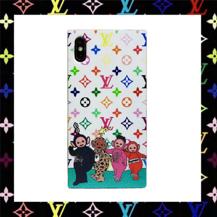 ルイヴィトン iphone xrカバー アイフォンxs/xs maxカバー ブランド カラフル おしゃれ iPhone x/7/ 8plusケース 人気 芸能人愛用