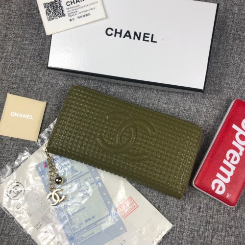 CHANEL(シャネル) 長財布 ラウンドファスナー式財布 6616-357