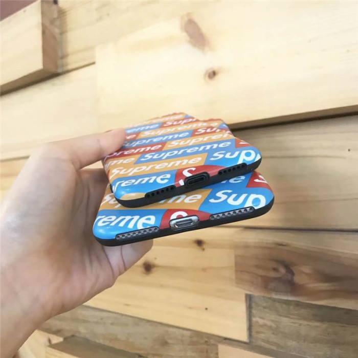 シュプリーム iphone xr/xs ケースシンブル風 ブランド supremeアイフォンテンアール/xs マックスカバー人気潮流 iphone xs/x/8plusケース 激安