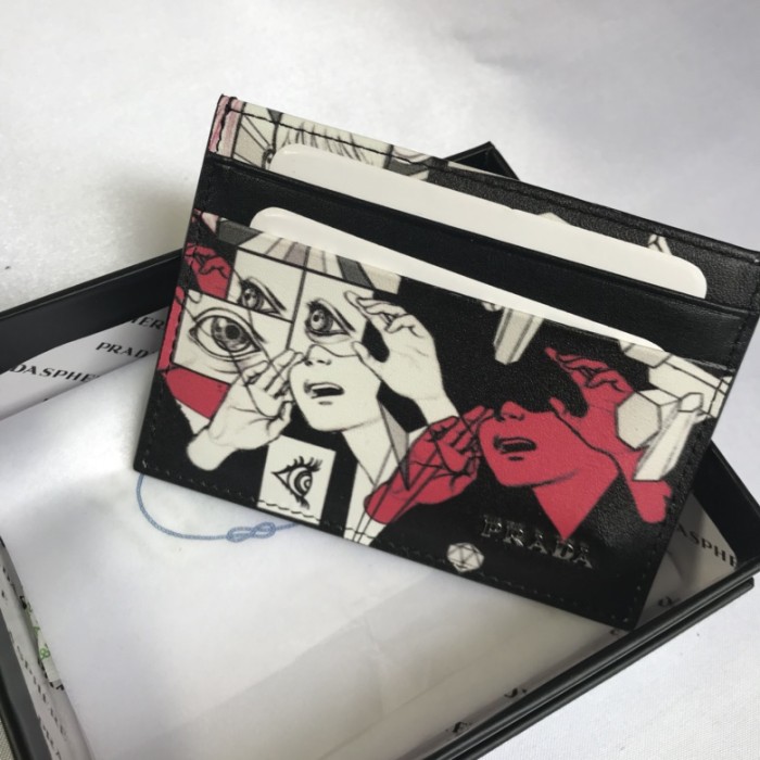 PRADA プラダ 特N品 激安 メンズ カードケース 2MC149-PA417