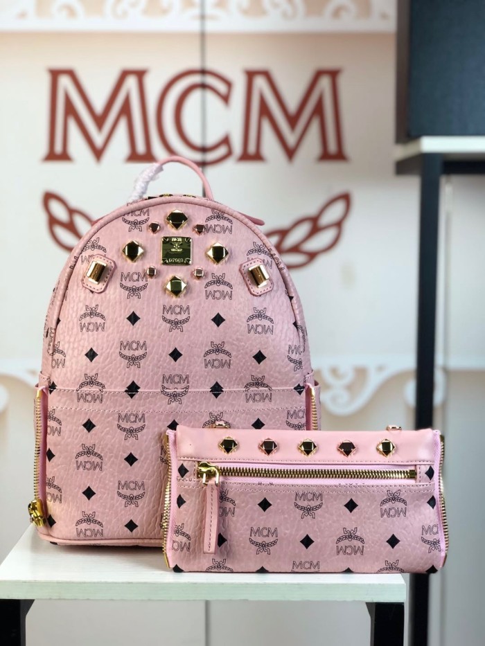 19SS エムシーエム 中号サイズ 後背包 リュック 5277-MC045