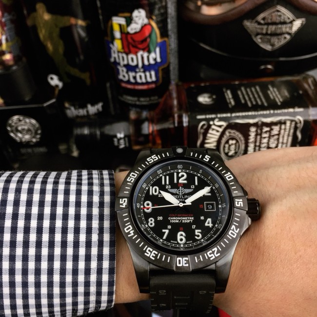 BREITLING ブライトリング 腕時計自動巻き 43mm メンズ BR-TSH370-03
