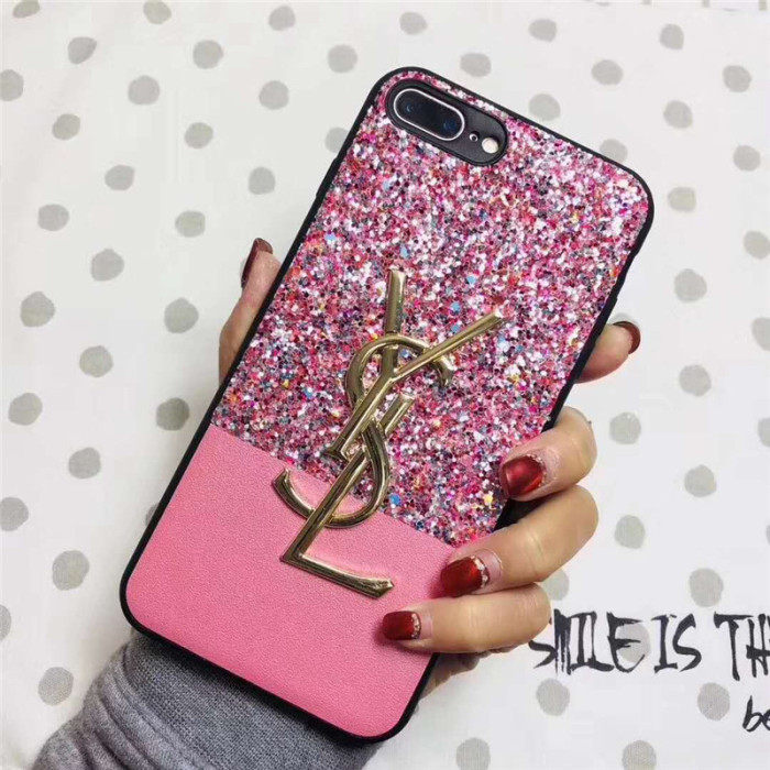イブサンローラン iphone xr/xs/xs maxケース 高級ブランド ysl アイフォンテンアール/x/xs マックスカバー キラキラ レディース向け 人気通販